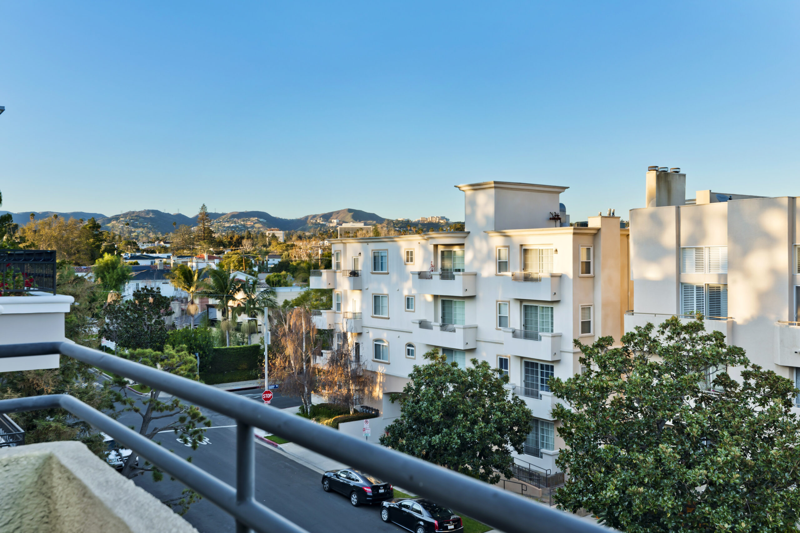 1169 Wellesley, Los Angeles balcony view