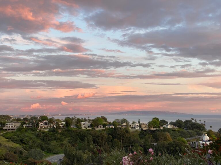 View of Pacific Palisades sky